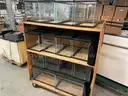 Lot of (27) Terrariums with Metal Mesh Lids, 20&#x22; x 12.75&#x22; x 10.25&#x22;