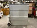 Lot of (5) Lateral File Cabinets (HON, Haworth, Herman Miller)
