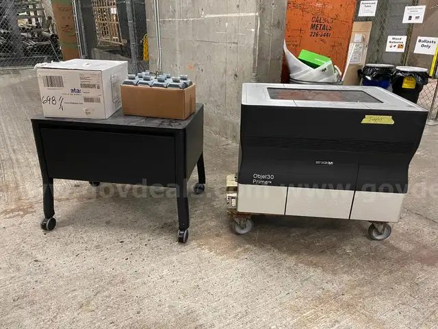 Stratasys Objet30 V3 Prime 3D Printer/Prototyping Machine