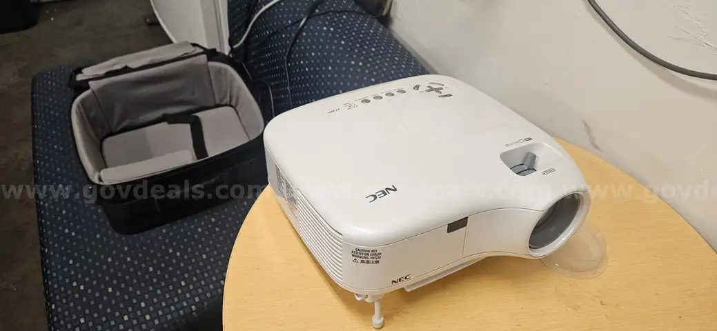 Projector, Portable with Carrying Case