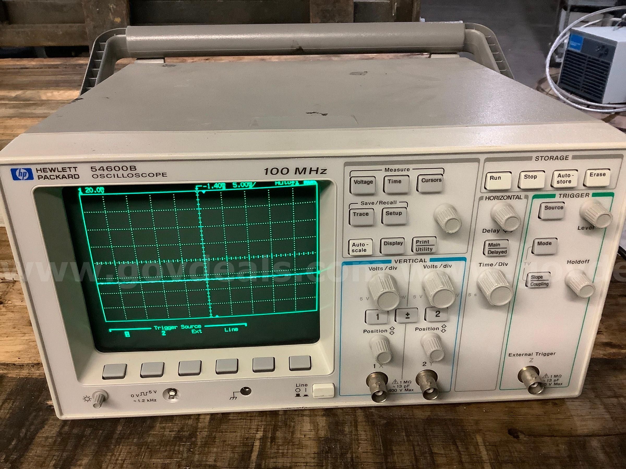 hp 1722B OSCILLLOSCOPR ジャンク品