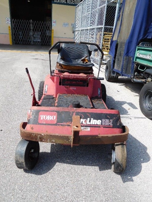 Toro Proline 616 Z Mower GovDeals