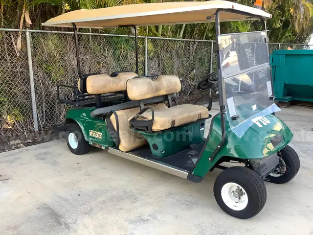 (1) EZGO golfcart #E-147