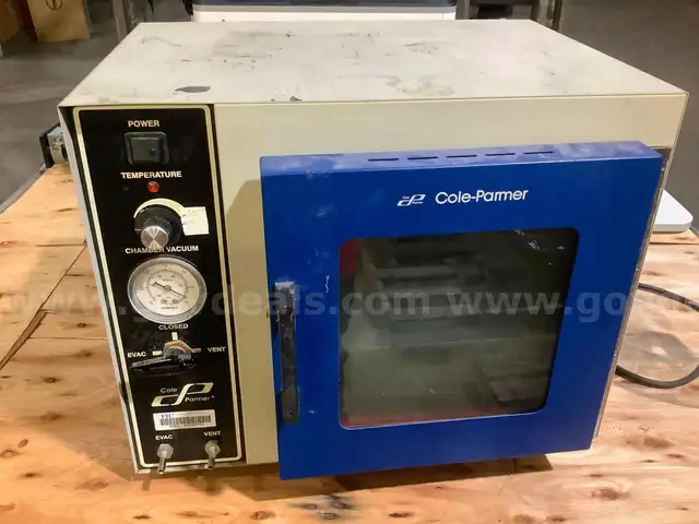 (1) Vacuum oven by Cole-Palmer