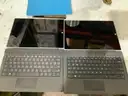 Lot of (16) Microsoft surface and (1) key board