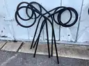 (6) Used steel bike racks