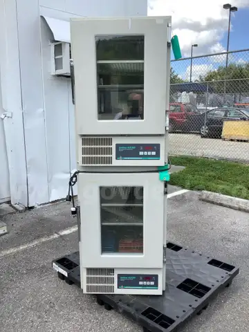 (1) Used  Double Stacked Refrigerated Incubator / Shaker