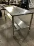 (1) Used Autopsy Table 80&#x22; x 30&#x22; x 36