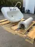(1) Used Pedestal Sink
