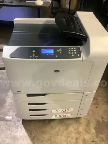 (1) Used HP Color Laser Jet Printer
