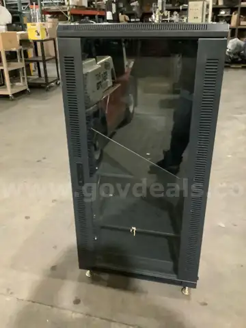 (1) Smal used server rack