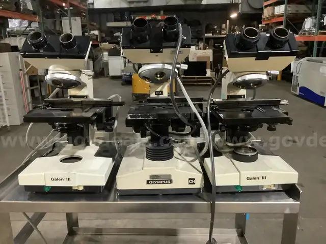 (4) Used Laboratory units being sold for parts and service.