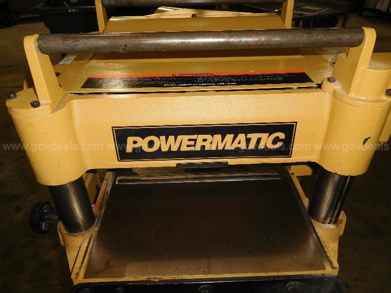 Powermatic model online 15 planer