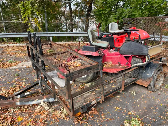 Lot Including Equipment Trailer, Toro Sand Pro &#x26; Smithco Super Star
