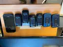 Lot of Six (6) Assorted Flip Phones, One (1) Kyocera Cell, & One New V-Tech Cordless Phone