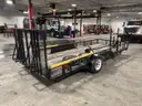 7&#x2019;-6&#x201D; x 17&#x2019;-8&#x201D; Tandem Axle Trailer with Ramp Tailgate