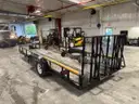 7&#x2019;-6&#x201D; x 17&#x2019;-8&#x201D; Tandem Axle Trailer with Ramp Tailgate