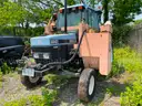 1996 NEW HOLLAND 6640 TRACTOR  w/Alamo Flail Ax Finish Mower