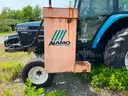 1996 NEW HOLLAND 6640 TRACTOR  w/Alamo Flail Ax Finish Mower