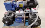 Lot of (4) Electric Motors with reduction gears.