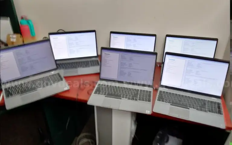 (6) Dell Latitude 5510 i5 VPRO 10th Generation laptops.