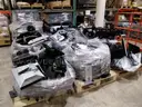 Miscellaneous lot of used computer monitor.