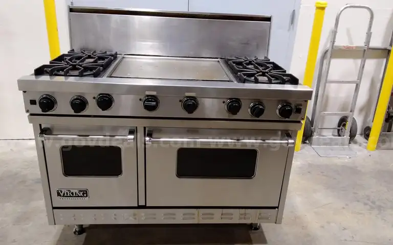 Viking Professional 48&#x22; Gas Range, with griddle