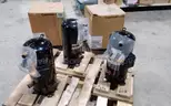 Lot of (3) Copeland scroll compressors, Model: ZP103KCE-TF5-950. New and unused.