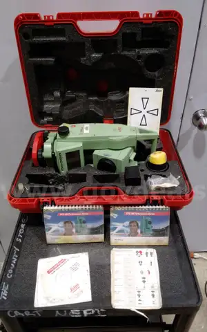 Leica TCR703, Surveying, Total Station