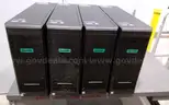 Lot of (4) HP Proliant servers, ML350 Gen10, each with 64GB of memory. P/N: 877627-B21