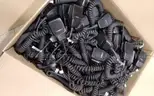 Lot of Harris and M/A-Con mobile radios and accessories.
