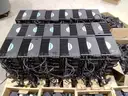 Lot of Harris and M/A-Con mobile radios and accessories.