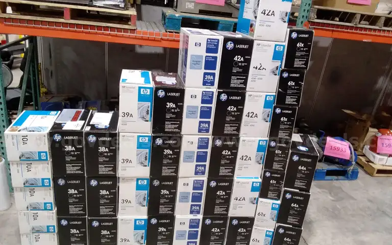 Lot of (45) HP toners, All new and all Expired.