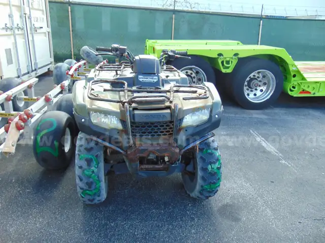 31-1784/ 2019 Honda TRX420 4X4 Rancher, Model:TRX420FM1L. FD 25-15 #3