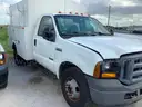 5-0592/ 2007 Ford F-350 SD, with a utility body.