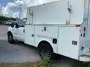 5-0592/ 2007 Ford F-350 SD, with a utility body.