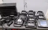 Lot of Creston audio/visual equipment