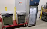Lot of (3) Laboratory refrigerators.