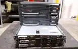Lot of polycom ip conference equipment.