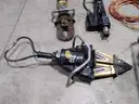 Lot of HURST firefighting equipment.