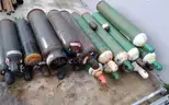 Lot of (20) oxygen and acetenyl tanks