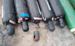 Lot of (20) oxygen and acetenyl tanks