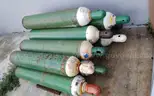 Lot of (20) oxygen and acetenyl tanks