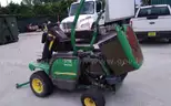 John Deere 1435 Series II, Riding lawn Mowrer, Diesel powered, no cutting deck, for parts or repaid