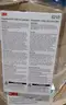 One lot of 4 pallets. 3M Particulate respirator N95 masks. expired 10/25 and 02/26.  New and unused. PIOD supply