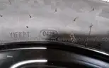 Lot of (4) Firestone Fire-Hawk Pursuit tires (275/55R20 113V M&#x26;S) mounted on Chevrolet 6 bolt stock black rims.