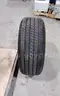 Lot of (4) Firestone Fire-Hawk Pursuit tires (275/55R20 113V M&#x26;S) mounted on Chevrolet 6 bolt stock black rims.