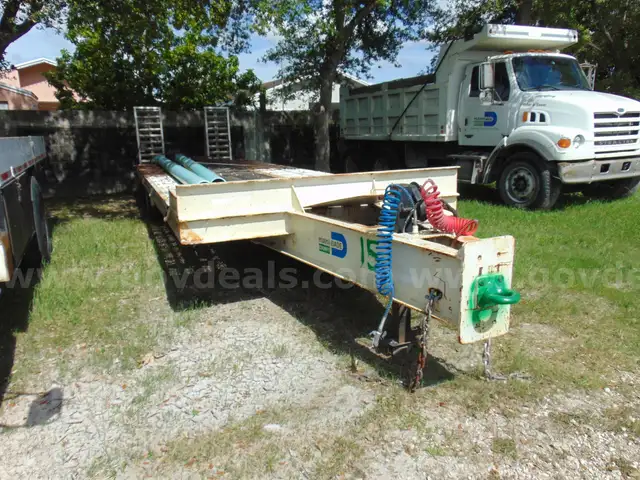 12-2109/ Crosley CR 20 ton cap. trailer . WASD 26-01 #15