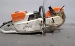 Stihl TS360 concrete cut-off saw.