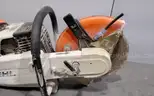 Stihl TS360 concrete cut-off saw.
